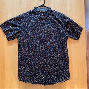 Dravus Floral Oxford Button Down